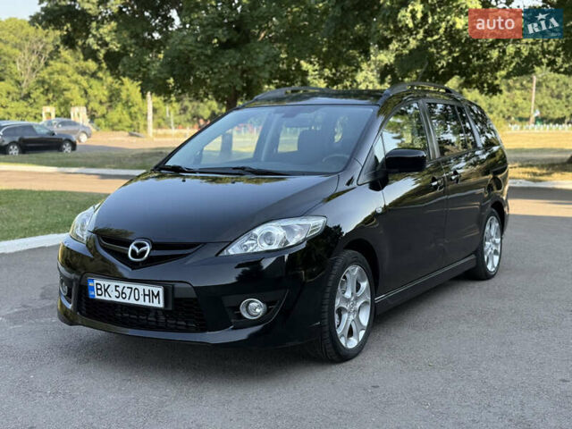 Черный Мазда 5, объемом двигателя 2 л и пробегом 231 тыс. км за 5999 $, фото 3 на Automoto.ua