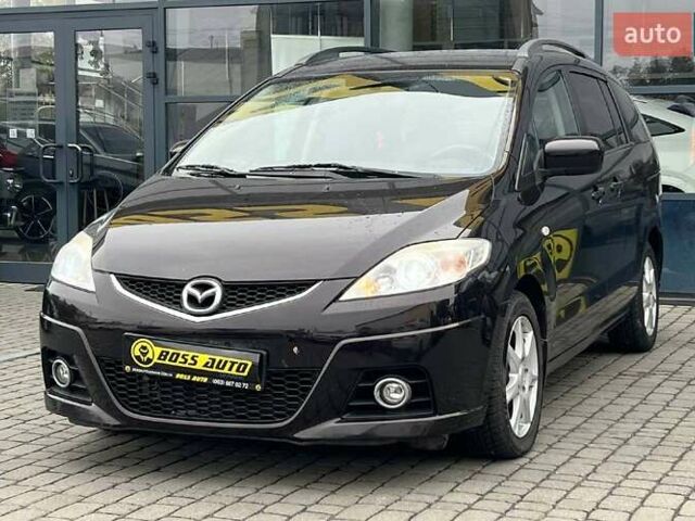 Черный Мазда 5, объемом двигателя 2 л и пробегом 161 тыс. км за 8000 $, фото 2 на Automoto.ua