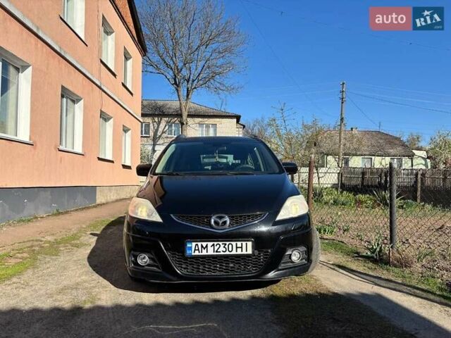 Черный Мазда 5, объемом двигателя 2 л и пробегом 277 тыс. км за 6850 $, фото 2 на Automoto.ua