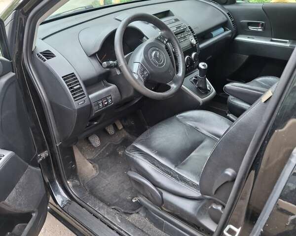 Черный Мазда 5, объемом двигателя 2 л и пробегом 202 тыс. км за 7200 $, фото 2 на Automoto.ua