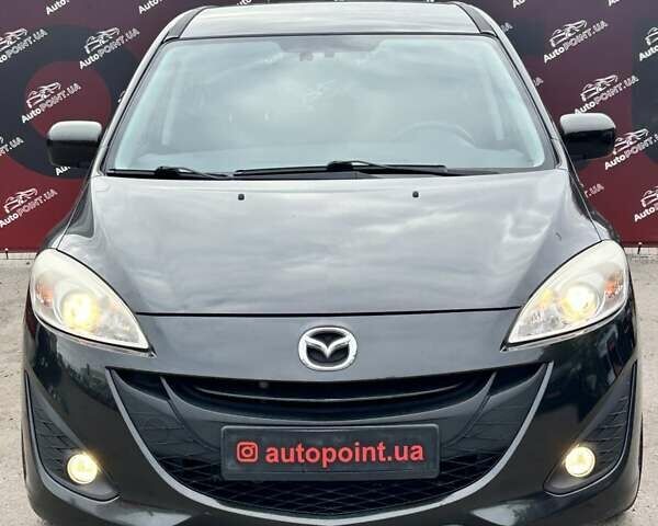 Черный Мазда 5, объемом двигателя 1.56 л и пробегом 274 тыс. км за 7000 $, фото 1 на Automoto.ua