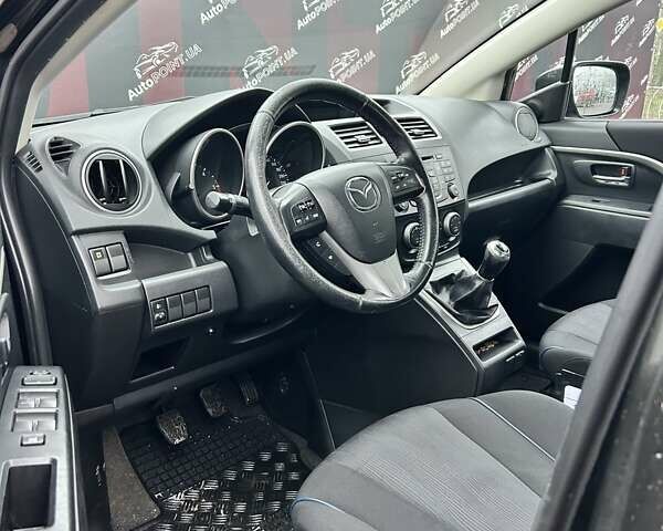 Черный Мазда 5, объемом двигателя 1.56 л и пробегом 274 тыс. км за 6500 $, фото 16 на Automoto.ua