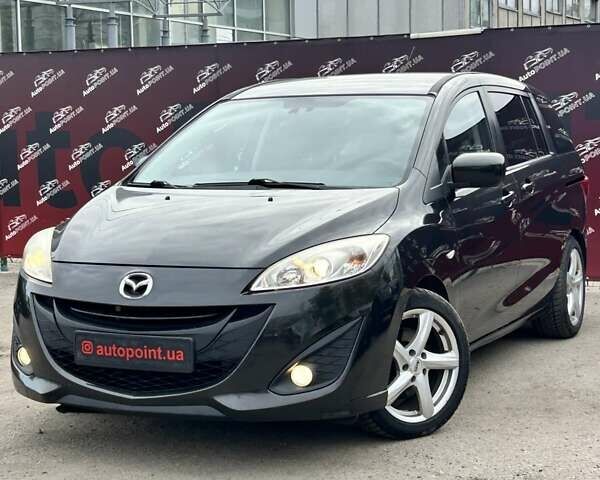 Черный Мазда 5, объемом двигателя 1.56 л и пробегом 274 тыс. км за 7000 $, фото 2 на Automoto.ua