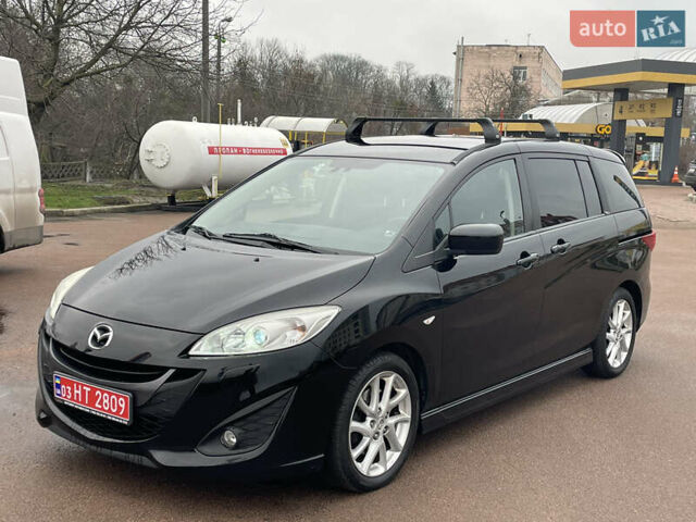 Черный Мазда 5, объемом двигателя 2 л и пробегом 210 тыс. км за 8100 $, фото 1 на Automoto.ua