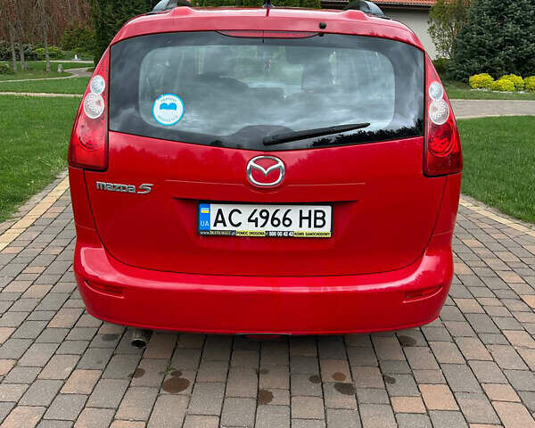 Красный Мазда 5, объемом двигателя 1.8 л и пробегом 205 тыс. км за 5500 $, фото 9 на Automoto.ua