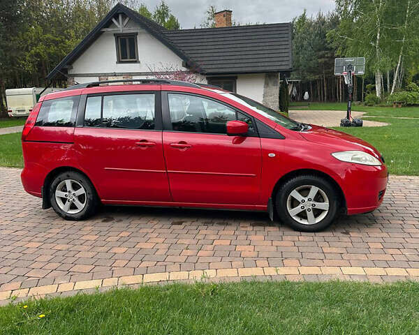Красный Мазда 5, объемом двигателя 1.8 л и пробегом 205 тыс. км за 5500 $, фото 4 на Automoto.ua