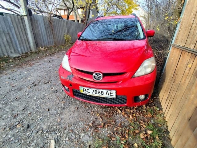 Красный Мазда 5, объемом двигателя 2 л и пробегом 300 тыс. км за 3400 $, фото 7 на Automoto.ua