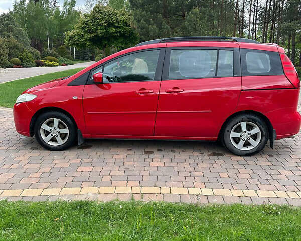 Красный Мазда 5, объемом двигателя 1.8 л и пробегом 205 тыс. км за 5500 $, фото 2 на Automoto.ua