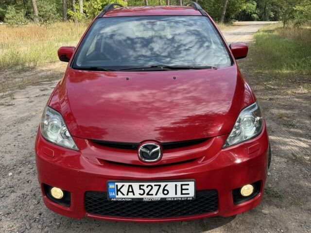 Червоний Мазда 5, об'ємом двигуна 2 л та пробігом 207 тис. км за 3608 $, фото 1 на Automoto.ua