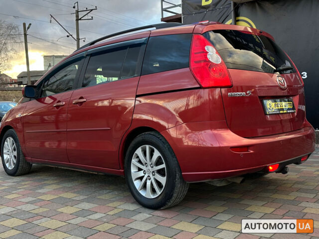 Красный Мазда 5, объемом двигателя 2 л и пробегом 287 тыс. км за 4999 $, фото 4 на Automoto.ua