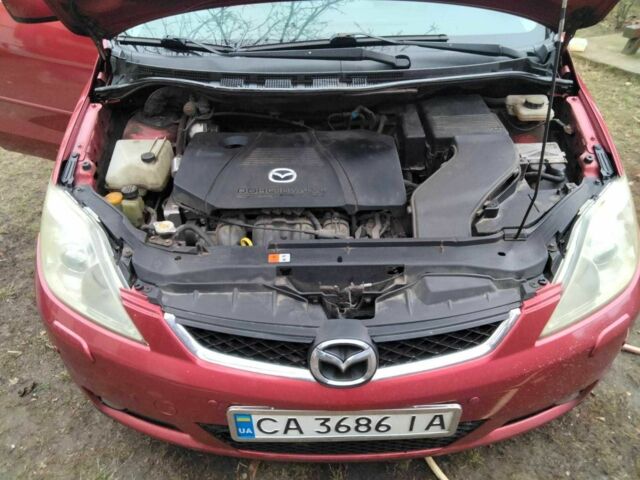 Красный Мазда 5, объемом двигателя 2 л и пробегом 210 тыс. км за 6500 $, фото 6 на Automoto.ua