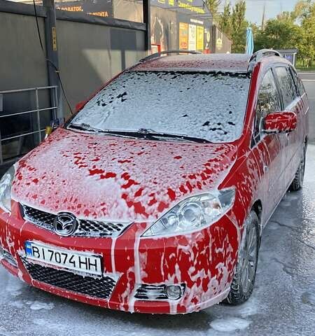 Красный Мазда 5, объемом двигателя 2 л и пробегом 320 тыс. км за 3900 $, фото 3 на Automoto.ua