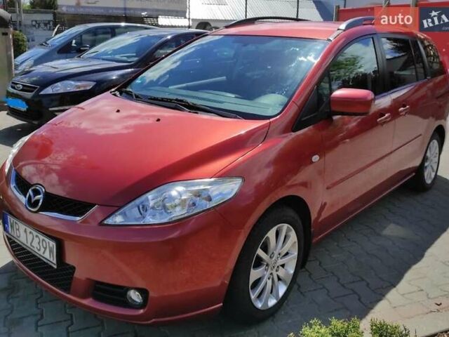Красный Мазда 5, объемом двигателя 1.8 л и пробегом 158 тыс. км за 5999 $, фото 5 на Automoto.ua