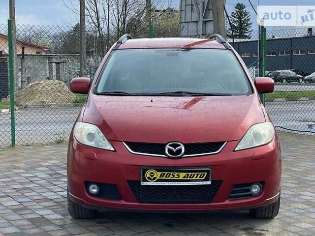 Красный Мазда 5, объемом двигателя 2 л и пробегом 274 тыс. км за 5500 $, фото 2 на Automoto.ua