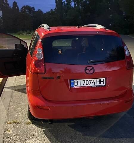 Красный Мазда 5, объемом двигателя 2 л и пробегом 320 тыс. км за 3900 $, фото 7 на Automoto.ua