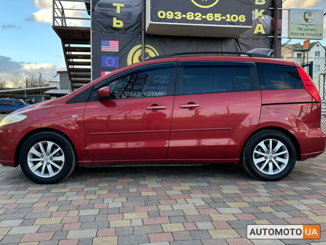 Красный Мазда 5, объемом двигателя 2 л и пробегом 287 тыс. км за 4999 $, фото 3 на Automoto.ua