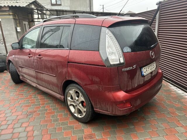 Червоний Мазда 5, об'ємом двигуна 2 л та пробігом 166 тис. км за 5950 $, фото 1 на Automoto.ua