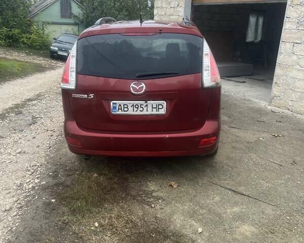 Красный Мазда 5, объемом двигателя 1.8 л и пробегом 170 тыс. км за 6000 $, фото 2 на Automoto.ua
