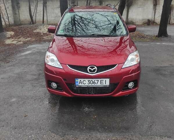 Красный Мазда 5, объемом двигателя 2 л и пробегом 220 тыс. км за 6800 $, фото 3 на Automoto.ua