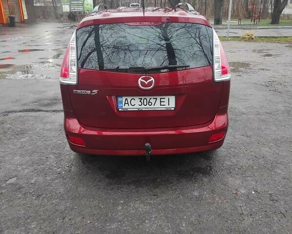 Красный Мазда 5, объемом двигателя 2 л и пробегом 220 тыс. км за 6800 $, фото 8 на Automoto.ua