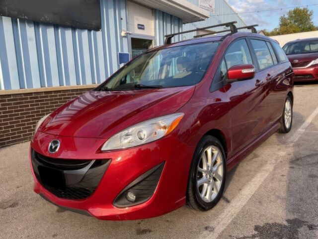 Красный Мазда 5, объемом двигателя 2.5 л и пробегом 82 тыс. км за 8100 $, фото 1 на Automoto.ua