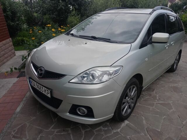 Желтый Мазда 5, объемом двигателя 2 л и пробегом 219 тыс. км за 6200 $, фото 3 на Automoto.ua