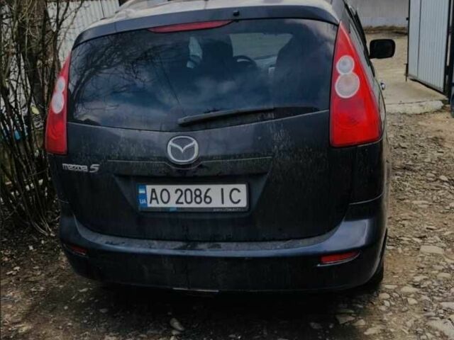 Серый Мазда 5, объемом двигателя 2 л и пробегом 280 тыс. км за 4150 $, фото 1 на Automoto.ua
