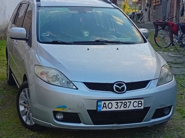 Серый Мазда 5, объемом двигателя 2 л и пробегом 320 тыс. км за 3000 $, фото 2 на Automoto.ua