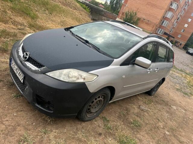 Серый Мазда 5, объемом двигателя 2 л и пробегом 200 тыс. км за 2000 $, фото 4 на Automoto.ua