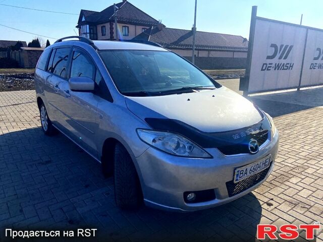 Серый Мазда 5, объемом двигателя 2 л и пробегом 350 тыс. км за 5500 $, фото 2 на Automoto.ua