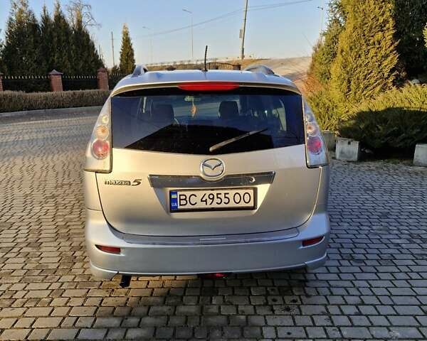 Серый Мазда 5, объемом двигателя 2 л и пробегом 200 тыс. км за 5400 $, фото 5 на Automoto.ua