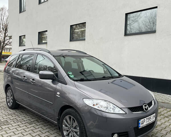 Серый Мазда 5, объемом двигателя 2 л и пробегом 205 тыс. км за 6500 $, фото 2 на Automoto.ua