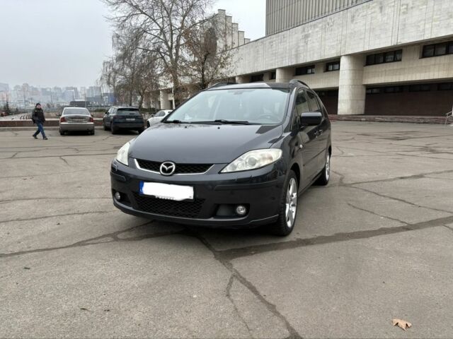 Серый Мазда 5, объемом двигателя 2 л и пробегом 236 тыс. км за 3300 $, фото 1 на Automoto.ua