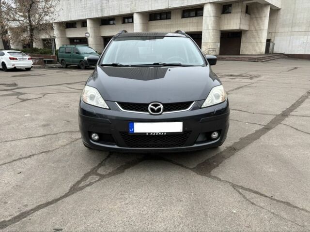 Серый Мазда 5, объемом двигателя 2 л и пробегом 236 тыс. км за 3300 $, фото 2 на Automoto.ua