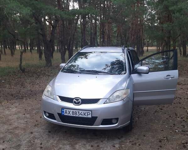 Серый Мазда 5, объемом двигателя 1.8 л и пробегом 287 тыс. км за 5600 $, фото 1 на Automoto.ua