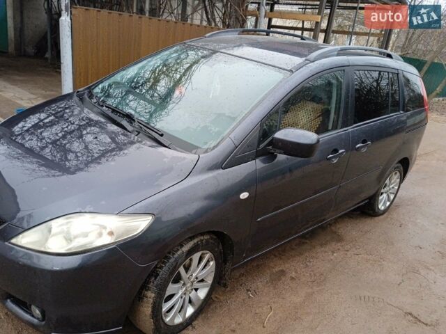 Серый Мазда 5, объемом двигателя 2 л и пробегом 326 тыс. км за 5000 $, фото 2 на Automoto.ua