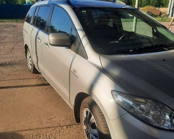 Серый Мазда 5, объемом двигателя 2 л и пробегом 200 тыс. км за 6000 $, фото 7 на Automoto.ua