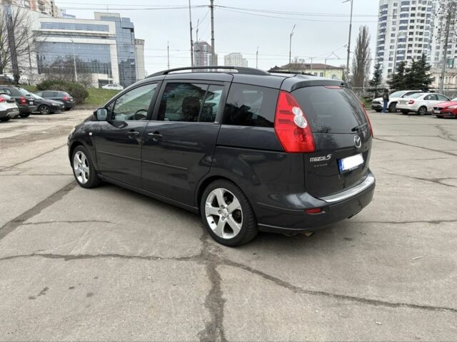 Серый Мазда 5, объемом двигателя 2 л и пробегом 236 тыс. км за 3300 $, фото 4 на Automoto.ua