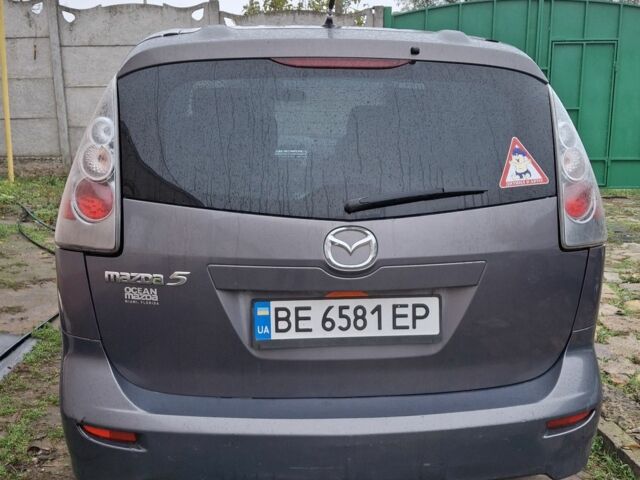Серый Мазда 5, объемом двигателя 2.3 л и пробегом 230 тыс. км за 3500 $, фото 3 на Automoto.ua