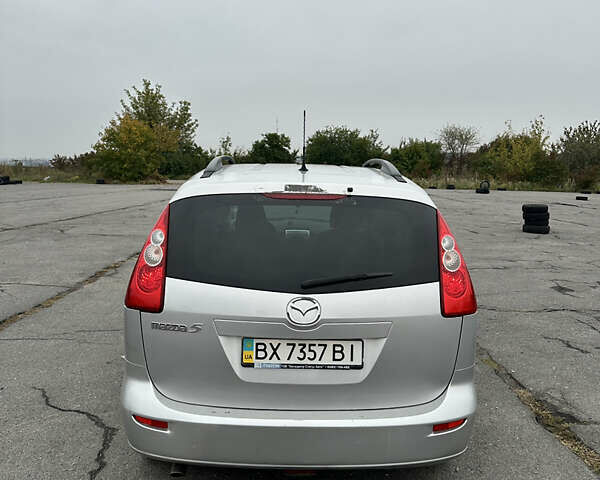 Серый Мазда 5, объемом двигателя 2 л и пробегом 211 тыс. км за 5680 $, фото 8 на Automoto.ua
