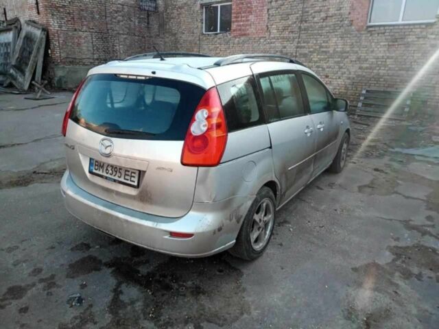 Серый Мазда 5, объемом двигателя 2 л и пробегом 230 тыс. км за 2500 $, фото 1 на Automoto.ua