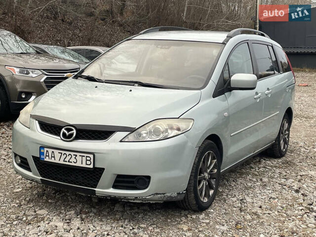 Серый Мазда 5, объемом двигателя 2 л и пробегом 300 тыс. км за 3300 $, фото 2 на Automoto.ua