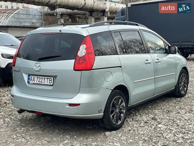 Серый Мазда 5, объемом двигателя 2 л и пробегом 300 тыс. км за 3300 $, фото 4 на Automoto.ua
