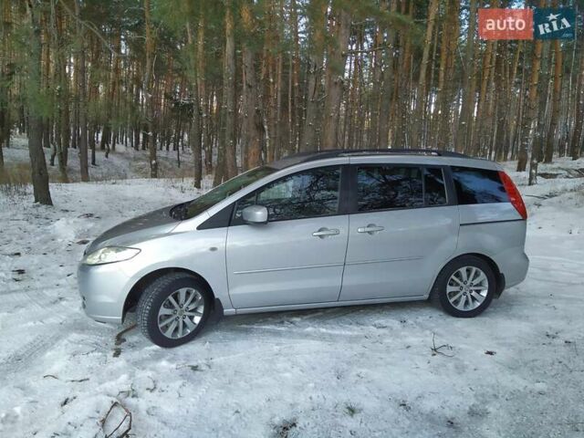 Серый Мазда 5, объемом двигателя 1.8 л и пробегом 203 тыс. км за 6500 $, фото 1 на Automoto.ua