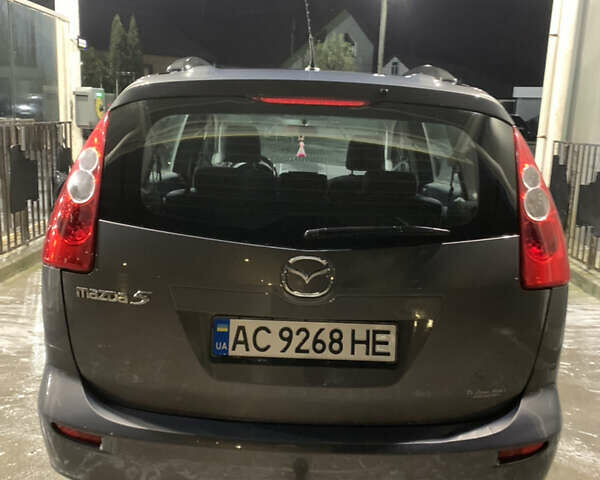 Серый Мазда 5, объемом двигателя 1.8 л и пробегом 285 тыс. км за 4500 $, фото 3 на Automoto.ua