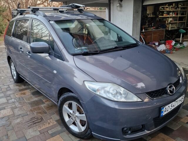 Сірий Мазда 5, об'ємом двигуна 2 л та пробігом 270 тис. км за 4050 $, фото 1 на Automoto.ua