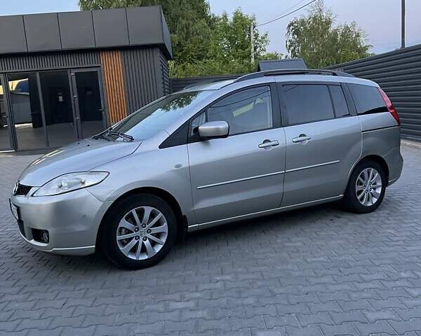 Серый Мазда 5, объемом двигателя 2 л и пробегом 206 тыс. км за 4800 $, фото 2 на Automoto.ua