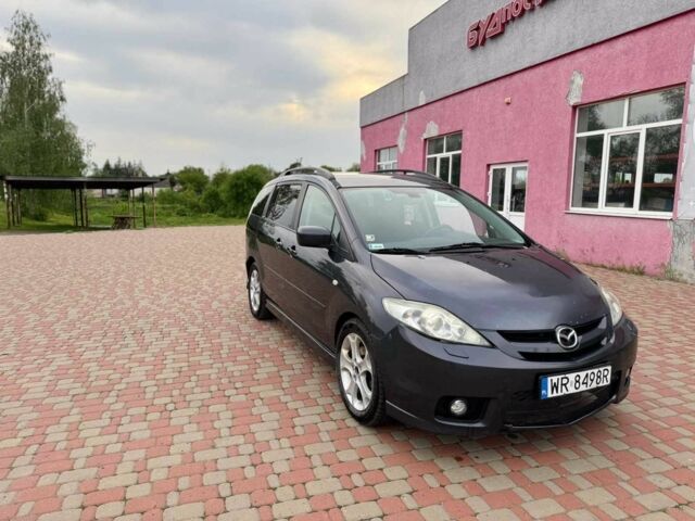 Серый Мазда 5, объемом двигателя 2 л и пробегом 300 тыс. км за 2300 $, фото 2 на Automoto.ua