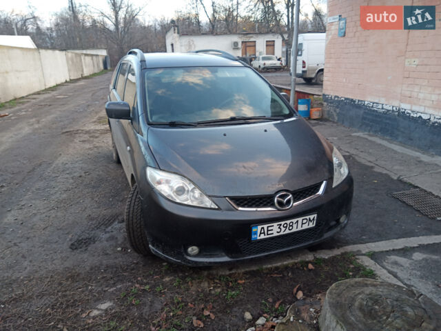 Серый Мазда 5, объемом двигателя 2 л и пробегом 280 тыс. км за 5000 $, фото 3 на Automoto.ua