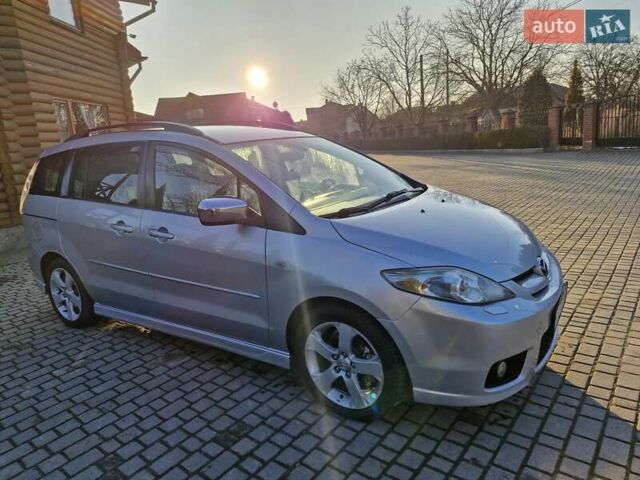 Серый Мазда 5, объемом двигателя 2 л и пробегом 200 тыс. км за 5400 $, фото 4 на Automoto.ua